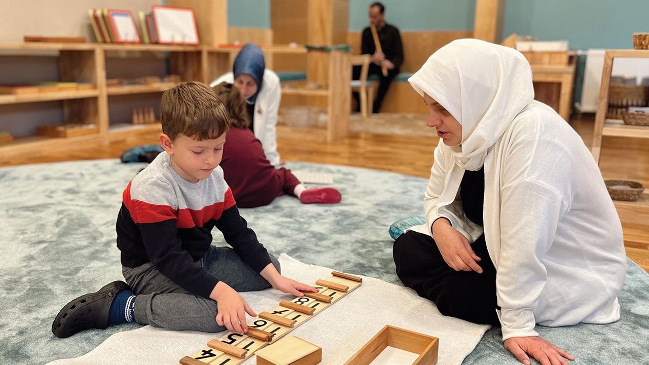 Anasınıfı Velilerimizi Montessori Sunum Günleri Etkinliği 