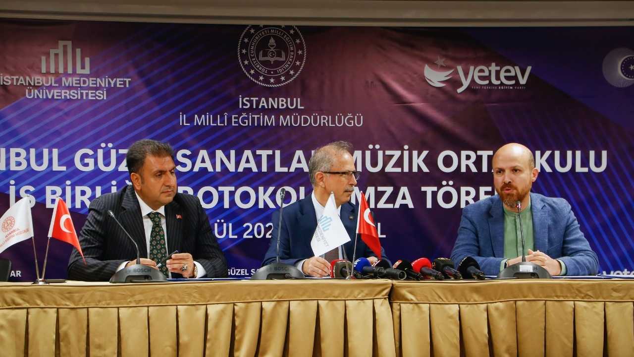 İstanbul Güzel Sanatlar Müzik Ortaokulu Açıldı